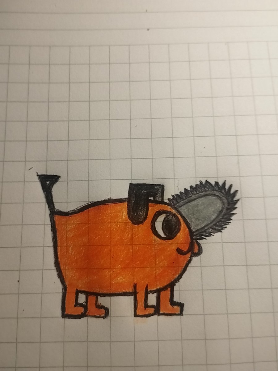 Pochita el chanchito perrito #chainsawman #chainsawmanfanart #pochita