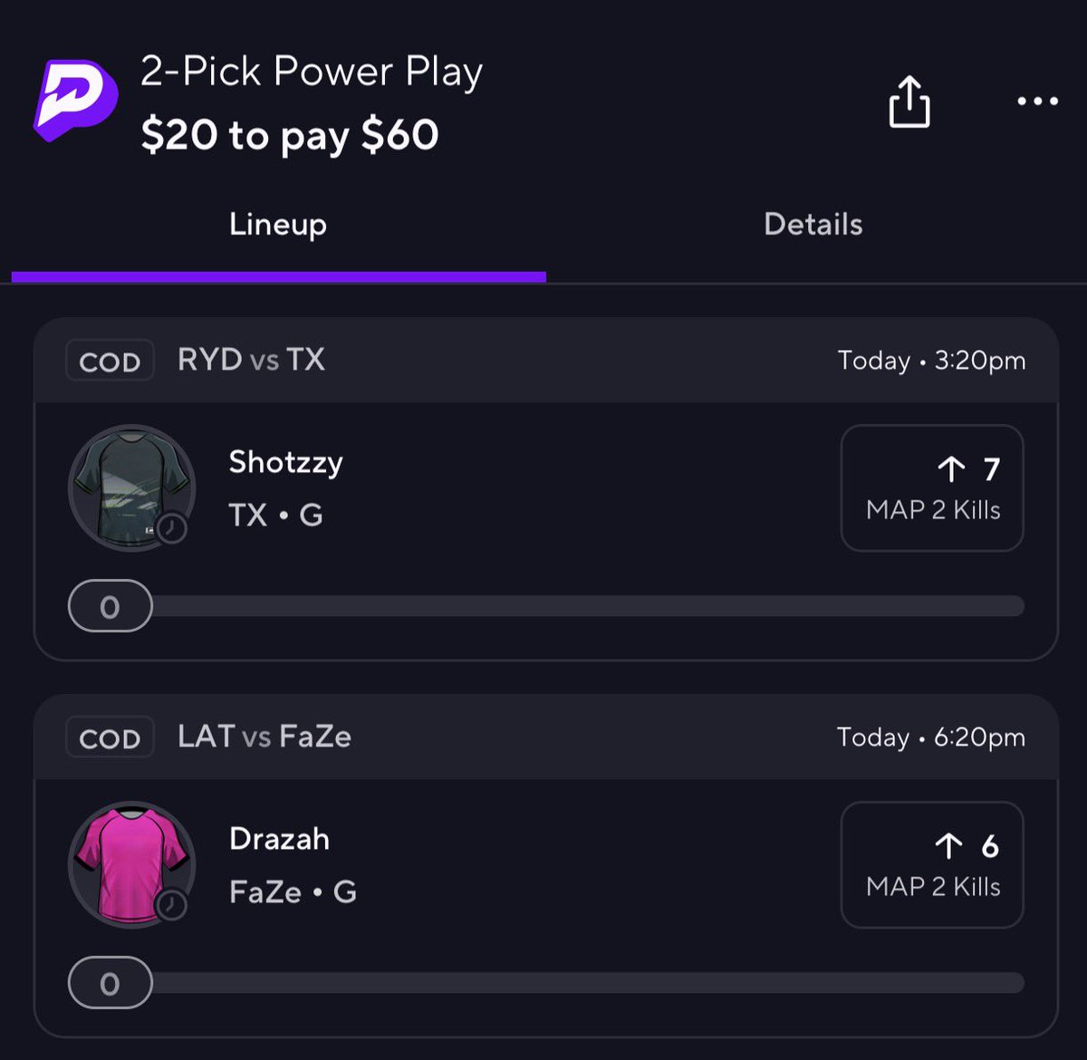 Call of Duty 😈 

#PrizePicks #GamblingX