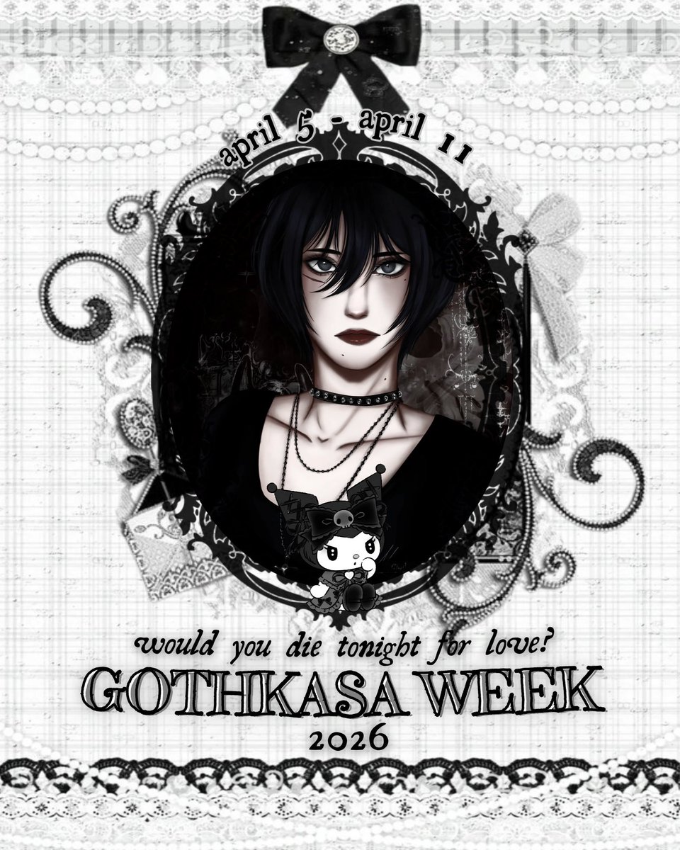 gothkasa week ♱ tweet media