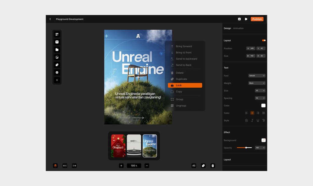 PeterEniola0's tweet photo. Just finished the Design Workspace UI Dashboard  for Day 35

Clean layout, structured flow, and an easy-to-use workspace that keeps creativity focused and distraction-free.

#UIDesign #ProductDesign #DashboardDesign #UXDesign #WebApp #InterfaceDesign #SaaSDesign #buildinpublic https://t.co/6rkjmiKyk2