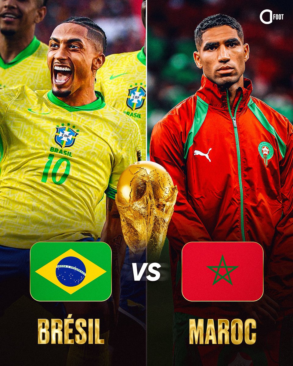 ActuFoot_'s tweet image. 🚨🚨 OFFICIEL ! 𝗢𝗡 𝗔𝗨𝗥𝗔 𝗟𝗘 𝗗𝗥𝗢𝗜𝗧 𝗔̀ 𝗨𝗡 𝗦𝗔𝗖𝗥𝗘́ 𝗠𝗔𝗧𝗖𝗛 𝗗𝗨𝗥𝗔𝗡𝗧 𝗟𝗔 𝗣𝗛𝗔𝗦𝗘 𝗗𝗘 𝗚𝗥𝗢𝗨𝗣𝗘𝗦 𝗗𝗨 𝗠𝗢𝗡𝗗𝗜𝗔𝗟 𝟮𝟬𝟮𝟲 :

BRÉSIL 🇧🇷  ⚡️  🇲🇦 MAROC