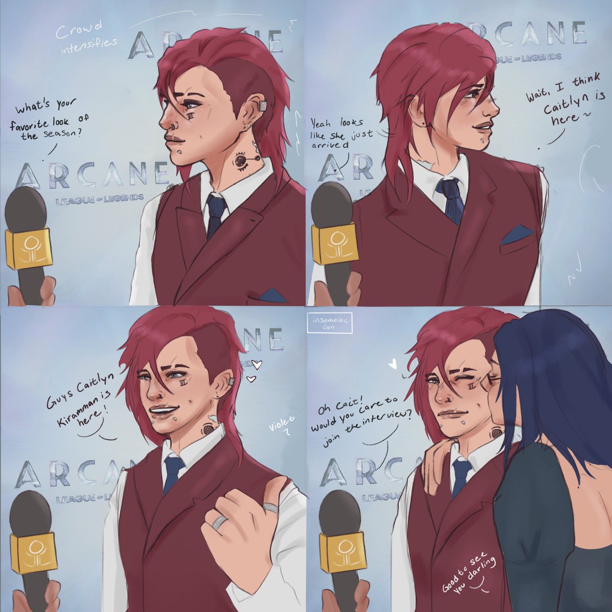 Arcane premiere
Caitvi Actor AU doodle
#caitvi #piltoversfinest