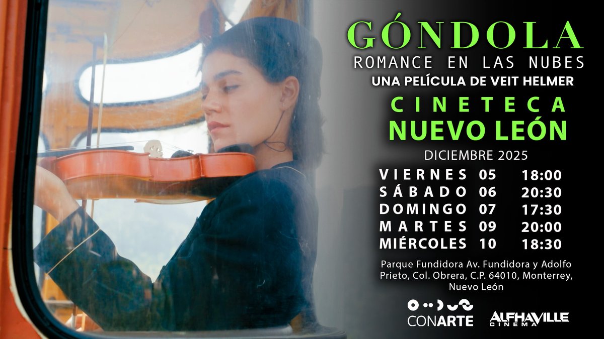 Si estás en #Monterrey no te pierdas de #Gondola en <a href="/conartenl/">Conarte Nuevo León</a> 🎟️