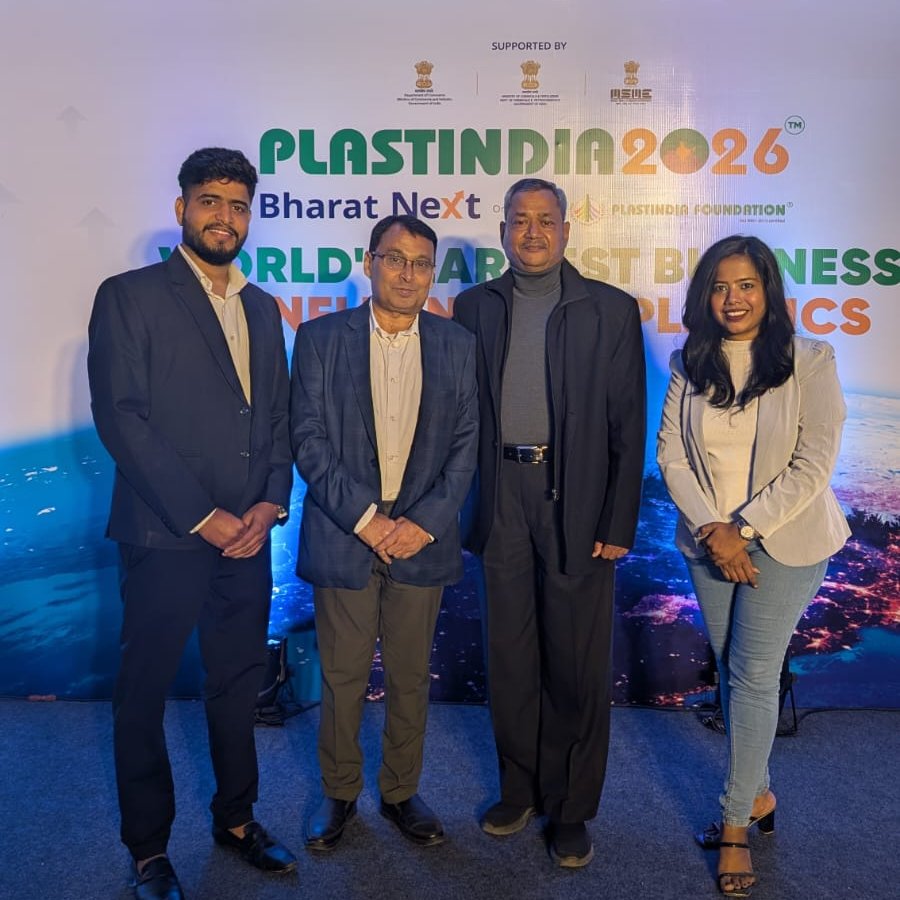 V_Bhadrasen's tweet photo. Great meeting Mr. Alok Tibrewala at the Plastindia Launch Event. Grateful for his valuable insights and guidance on driving growth and success. Truly appreciate the clarity and wisdom he shared.

#Plastindia2026 #Networking #IndustryInsights #Leadership #PolymerIndustry https://t.co/H4Cg1UxXhh
