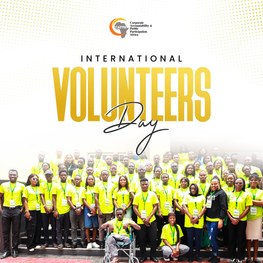 CAPPAfrica's tweet photo. Thank you for using your time, passion, and energy to defend public health, protect our environment, and amplify community voices.

Happy #InternationalVolunteersDay https://t.co/joLfKtDj1c