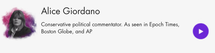 CenterClipAudio's tweet photo. Who won &amp; lost the past week?

Top voices send in their takes to CenterClip. Now including Alice Giordano.

https://t.co/1jiYqlNVZY https://t.co/uYtTyaOz81