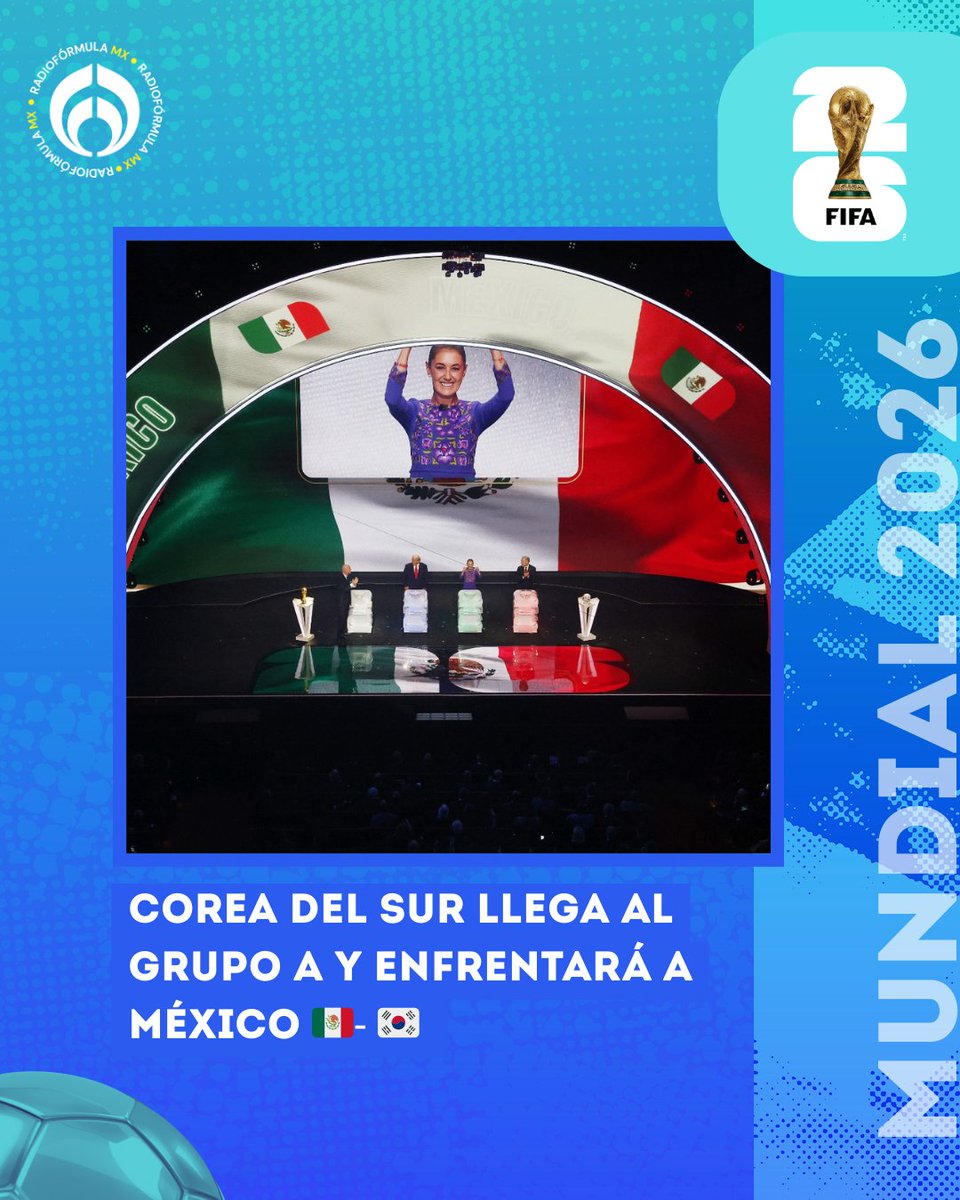 🇲🇽🔥 ¡Tenemos rival en Guadalajara! México enfrentará a Corea del Sur en su segundo partido del Mundial y el duelo promete ser electrizante. La selección visitante llegará con su estrella Heung-min Son, convirtiéndolo en uno de los choques más esperados en el Estadio Akron. ⚽✨