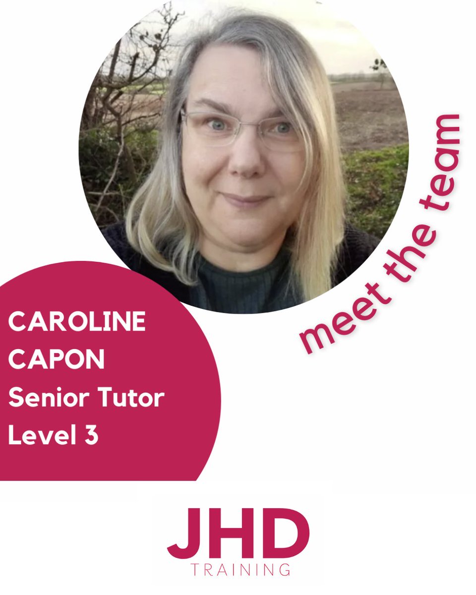 **MEET THE TEAM**
JHD have a team with many years of experience in the world of counselling. Read more about our training team here bit.ly/jhd-chd-traini…
