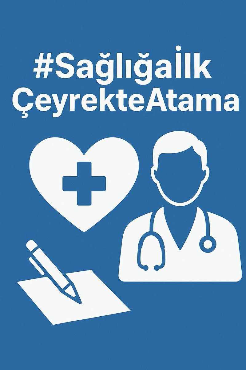 Sayın Cumhurbaşkanım 2024 kpss ile 2026 da açılacak şehir hastaneleri için alım istiyoruz istek değil ihtiyaç
<a href="/RTErdogan/">Recep Tayyip Erdoğan</a> <a href="/drmemisoglu/">Prof. Dr. Kemal Memişoğlu</a> 
#SağlığaİlkÇeyrekteAtama