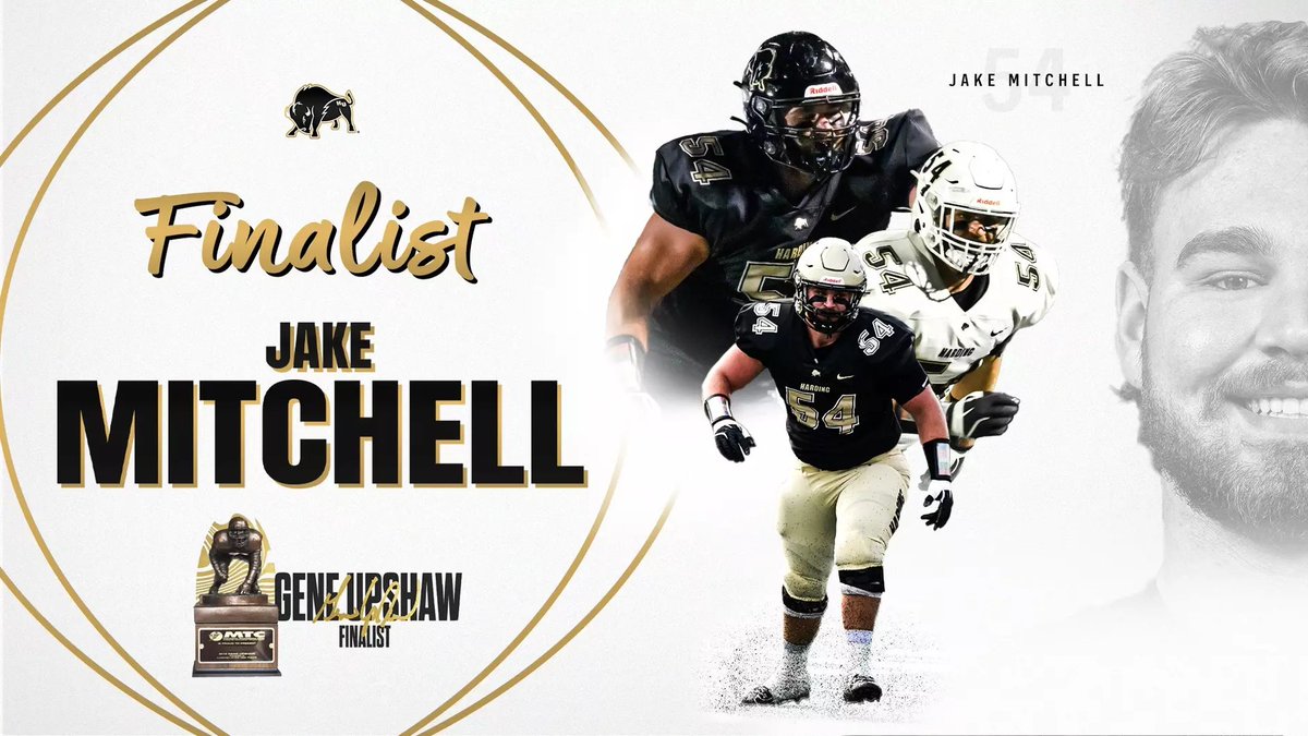 GACAthletics's tweet photo. HARDING'S JAKE MITCHELL NAMED FINALIST FOR GENE UPSHAW AWARD - https://t.co/1b2uVa70GZ #theGAC https://t.co/7iuPDekh0v