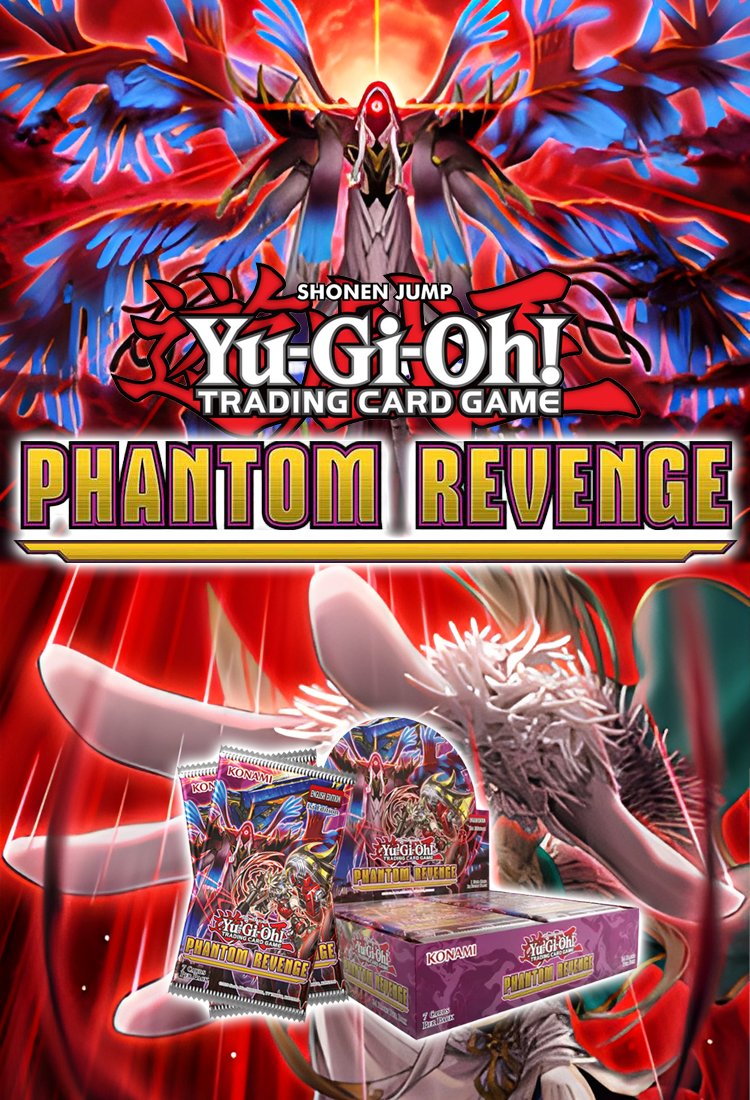 TCGDragonX's tweet image. 🔥 Duelists, it’s time! 🔥
 Yu-Gi-Oh! PHANTOM REVENGE has arrived with new archetypes, huge power-ups, and game-changing strategies!
Are you ready to unleash the shadows? 👻⚔️

tcgdragon.co.uk/collections/yu…

#YuGiOh #PhantomRevenge #TCG #Duelists