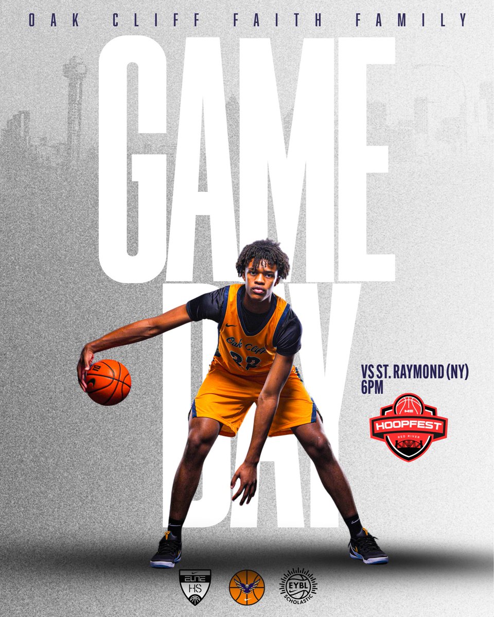 OakCliff_FFA's tweet image. GAMEDAY

🆚 St. Raymond (NY)
⏰ 6:00PM
📍 Texas High School
📺 VEO STREAM
🔗 live.veo.co/club/dbb3acf0-…

#OCM | #TnT