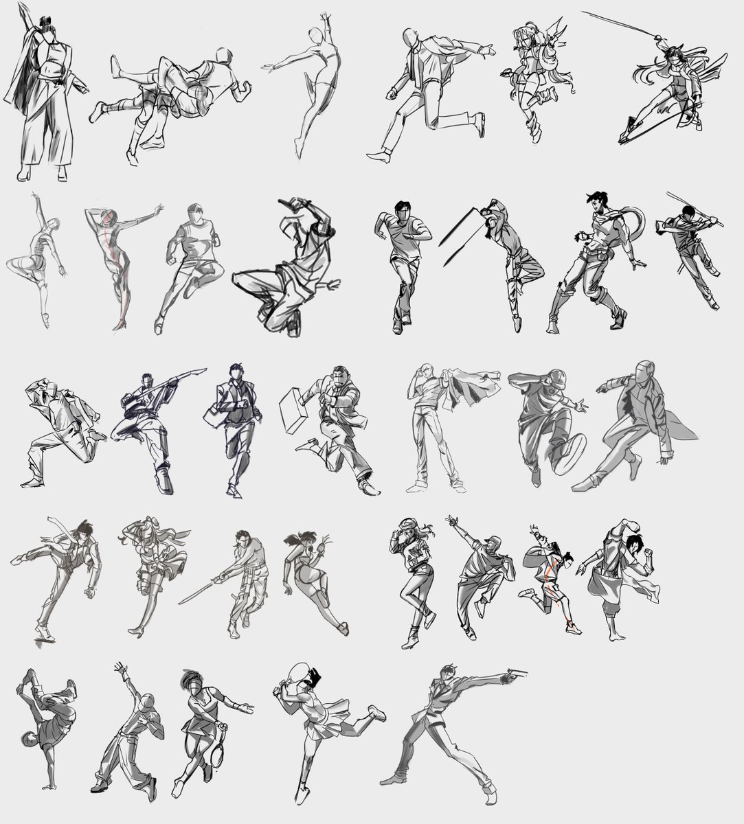 Larzy_JJ's tweet image. 요즘은 강의 본 걸로 이런식으로 크로키 해보고 있어욧
그 외에 작업은 잘 안 하고 있어서 쩝...
연말이라 그런가 싱숭생숭😂