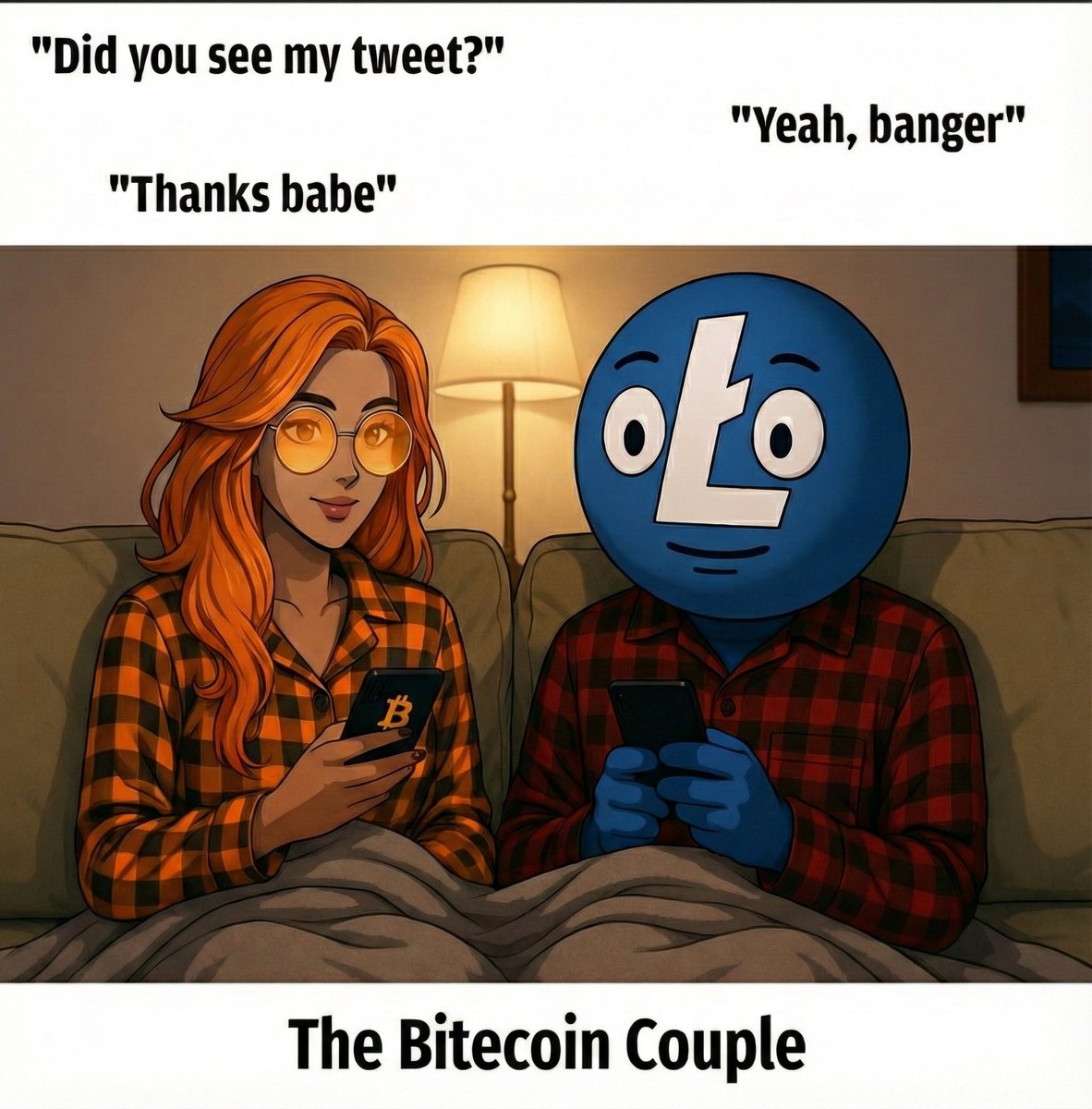 BTC_OS's tweet photo. True romance is bullposting Bitcoin and Litecoin together and ratio'ing the $SOL maxis as a team. https://t.co/s1L21uq99r