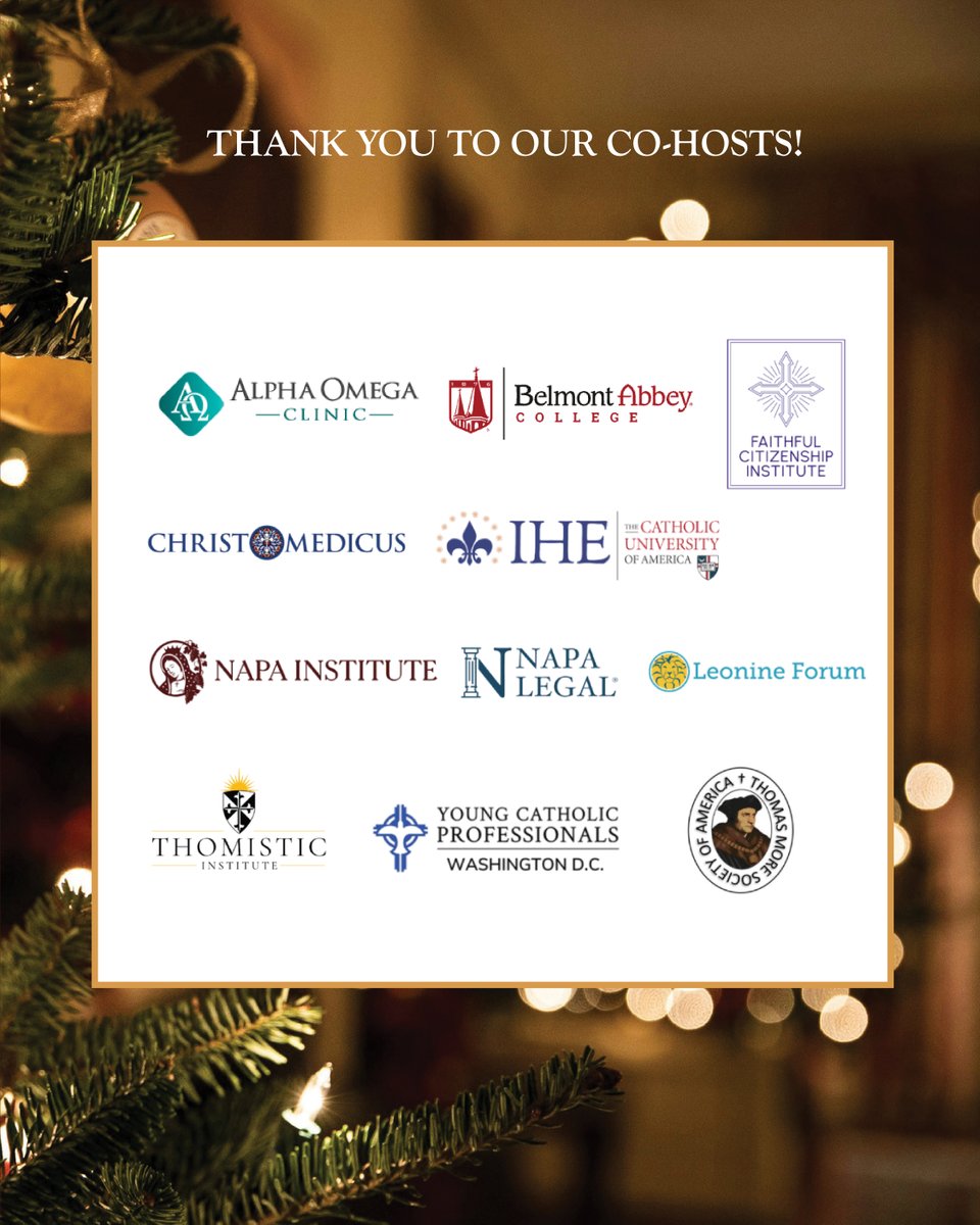 CICDC's tweet image. The Catholic Information Center invites you to a very special Christmas party. Once again, we have joined forces with several other Catholic organizations to celebrate the unique vibrancy of Catholic life in our nation’s capital.

Tickets available here: loom.ly/NVPvPcU