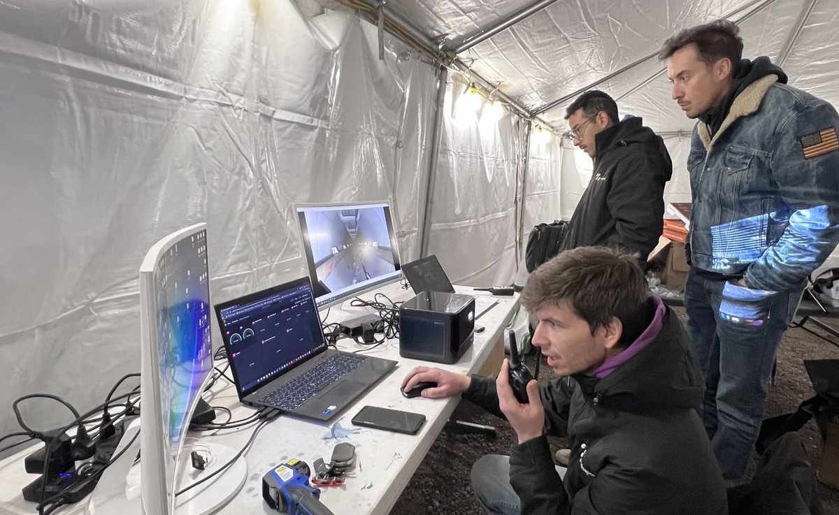 swisspod's tweet image. Behind the scenes of our #Hyperloop record-breaking runs, powered by ambition, innovation and pure adrenaline 🔥