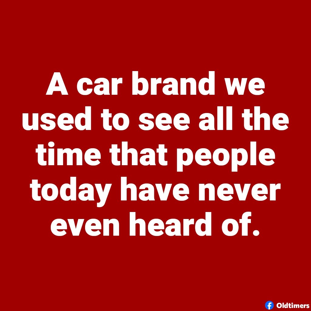 Oldtimers tweet media