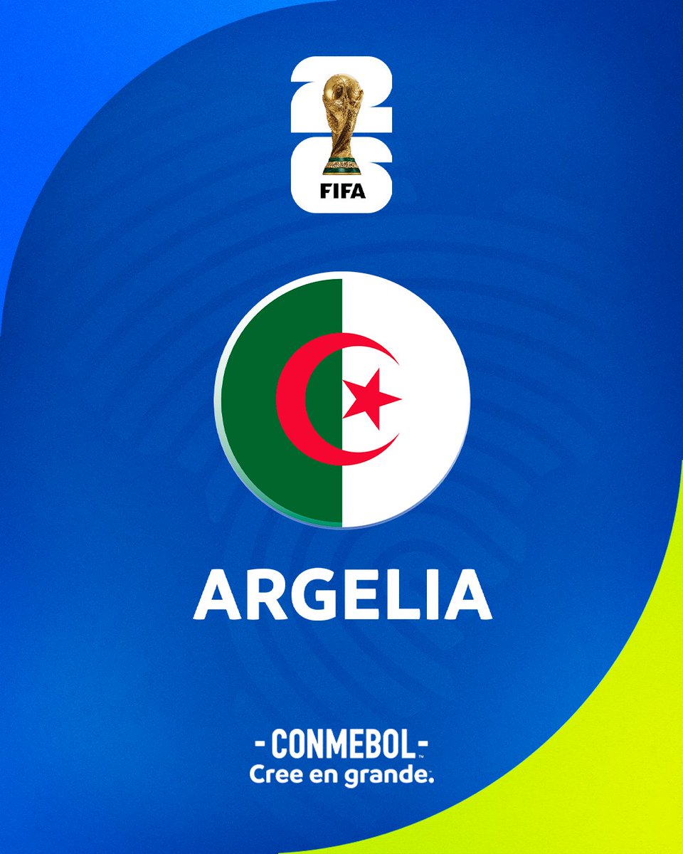 CONMEBOL's tweet image. ¡Grupo confirmado de @Argentina en la #CopaMundialFIFA! 🇦🇷