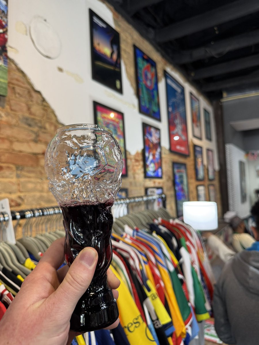 Enjoying World Cup Draw at ProRel Soccer Shop!