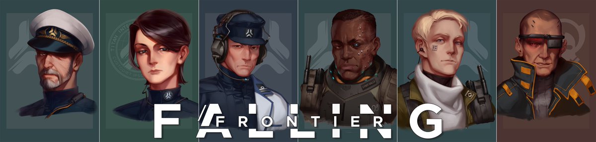 We're in the process of updating our in-game character portraits. Here's a preview of the new art. 

These are the faces of field agents, ship captains, border guards, marines, and cold-blooded killers.