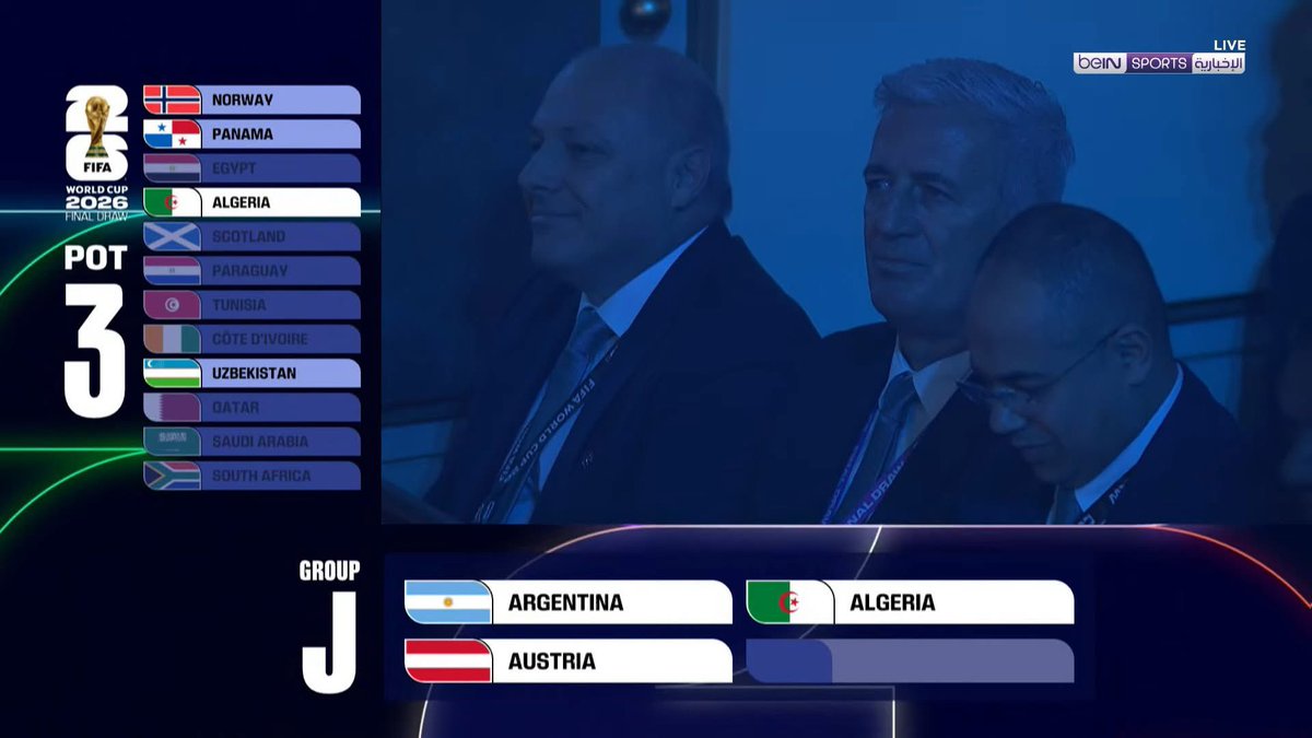 MickyJnr__'s tweet photo. Argentina’s opening game:
They’ll face Algeria in Group J! 🇦🇷🇩🇿
A thrilling start to watch. ⚽️🔥
#WorldCup2026 #FIFA #Argentina #Algeria #AfricanFootball #MickyReports https://t.co/pqxPFKME96