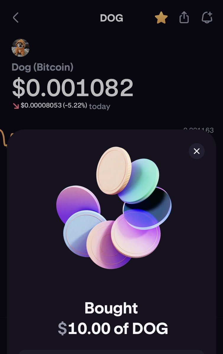 FranzNFTs's tweet image. BUYING $DOG ON @krakenfx UNTIL @GEMINI 
LISTS $DOG 
@Cryptolution