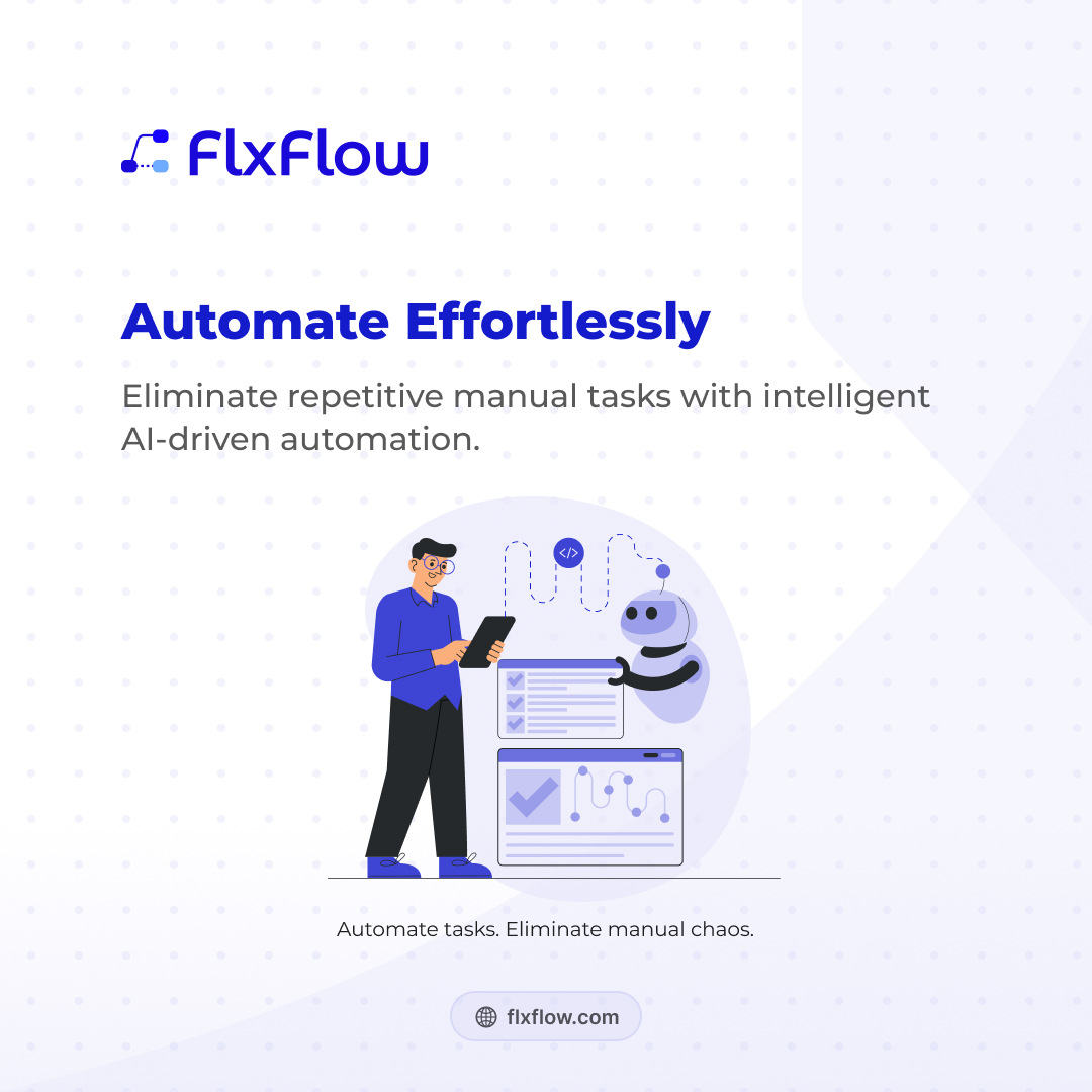 Flx_Flow's tweet image. 🚀 Build. Automate. Deliver.
Meet FlxFlow - the unified workflow automation platform.
🔗 Integrate systems
⚙️ Automate processes
📦 Deliver faster results

Explore more 👉 flxflow.com
#FlxFlow #Automation #DigitalWorkflow