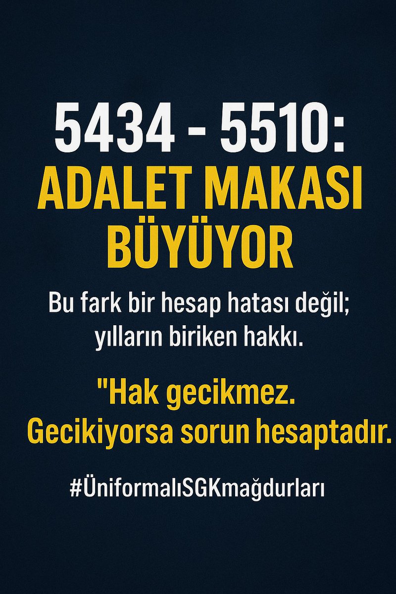 haksianbel's tweet photo. 👉 2000-2001-2002 mezunu astsubayların sigorta başlangıçlarının düzeltilmesini talep ediyoruz.
💥Tıpkı bizden önce (1999 ve öncesi).,
💥 Tıpkı bizden sonra (2003-2008 arası gibi)
💥 Bizde aynı esaslarda eğitim dönemini ödedik. Nerede "eşitlik ilkesi" ❓
#ÜniformalıSGKmağdurları https://t.co/JWNz3Y75rB
