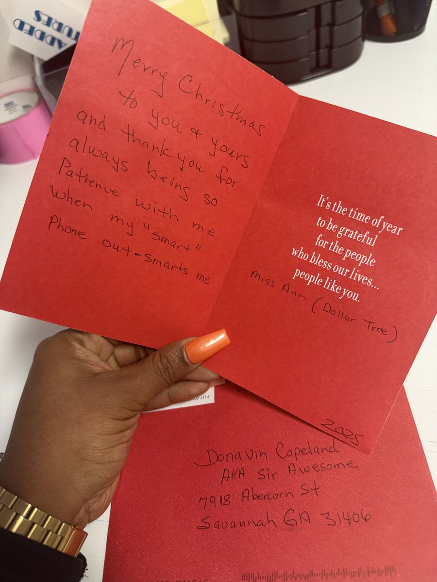 When you know you made it in customer love and support u get a Xmas card ! Great job Sir Awesome