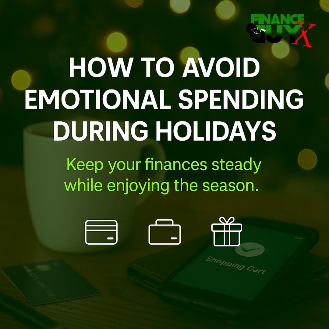 Avoiding emotional spending during the holidays starts with simple habits that keep your budget steady.

Here are practical steps you can use right away:

1.  Set a clear spending limit for gifts and events.
2.  Track every purchase to stay aware of your total spending.
3.