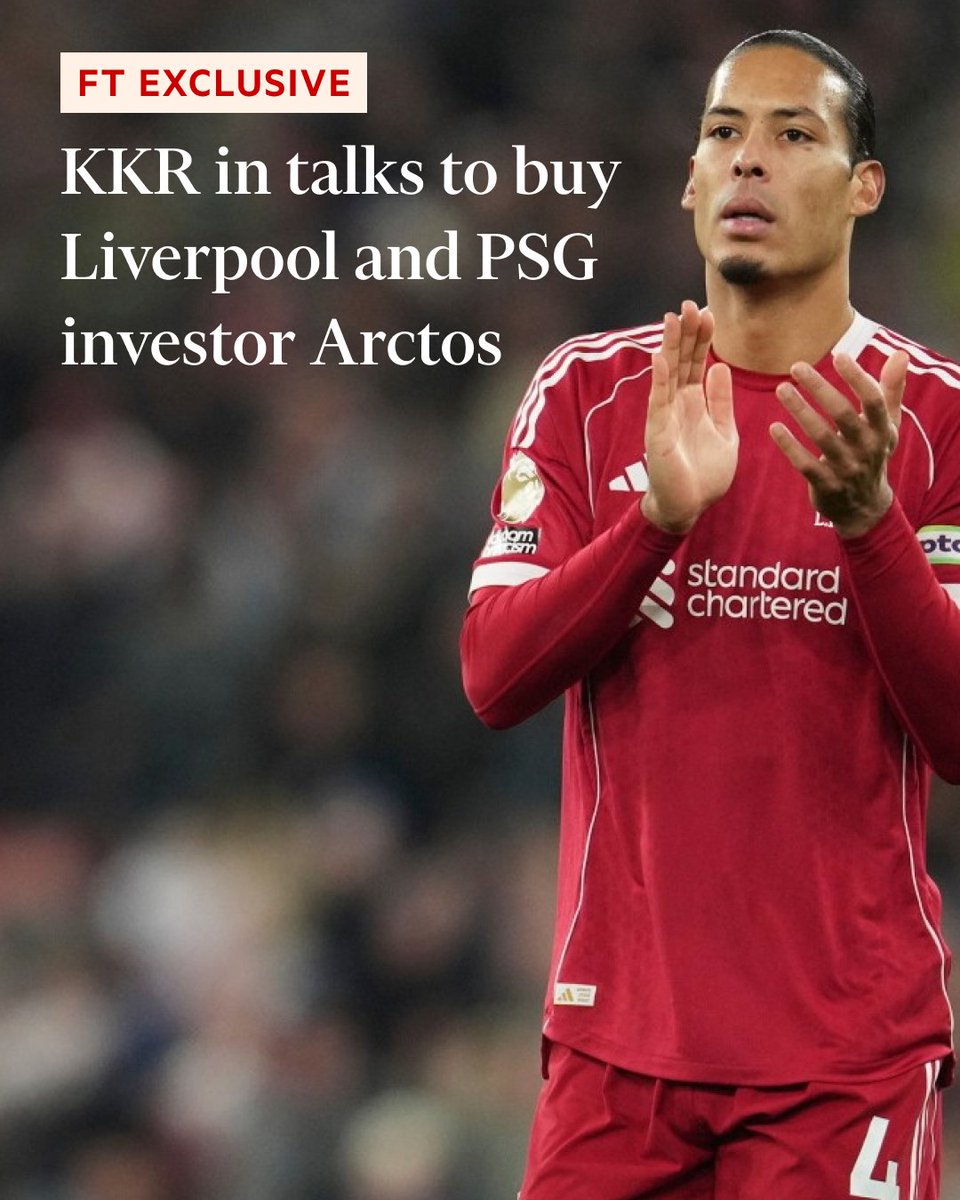 FT Exclusive: US private capital group KKR is in talks to acquire Arctos Partners, one of the pioneers of the private equity industry's push into professional sports. on.ft.com/44PbFZC
