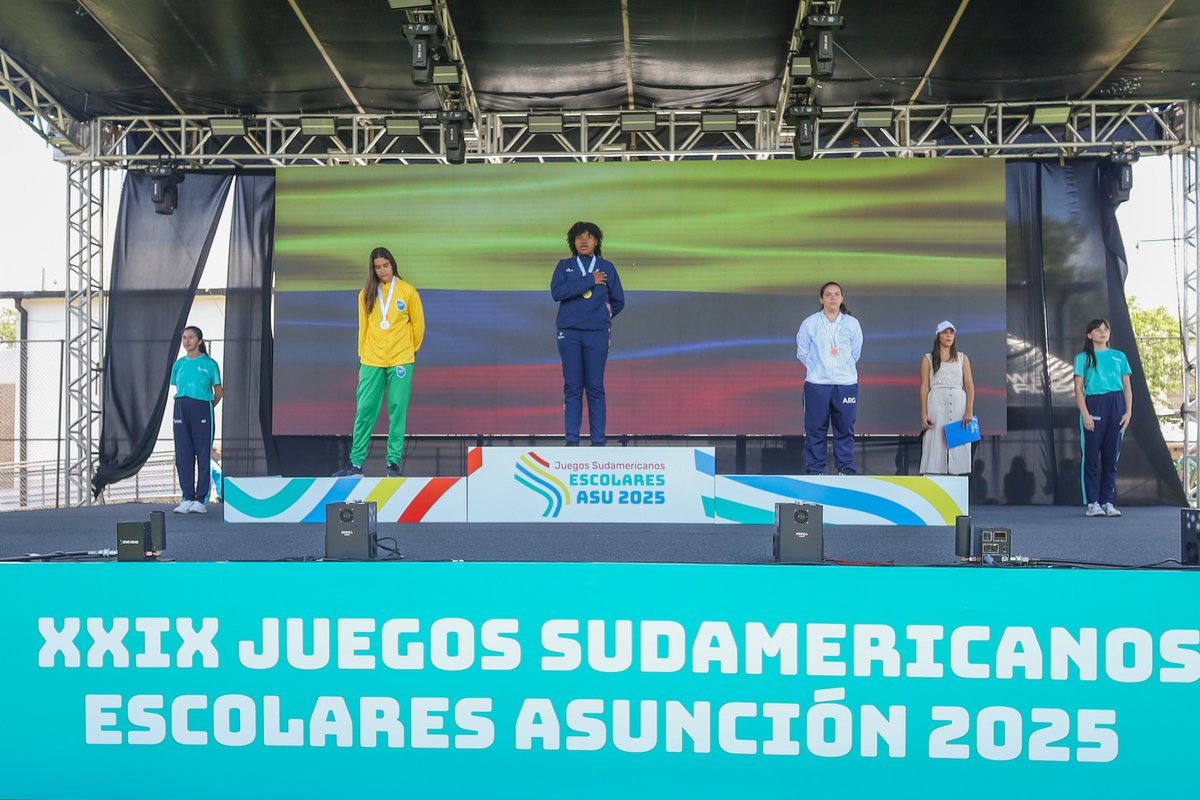 XXIX Juegos Sudamericanos Escolares Asunción 2025 tweet media