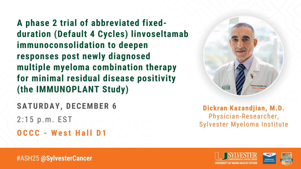 Sylvester Comprehensive Cancer Center tweet media