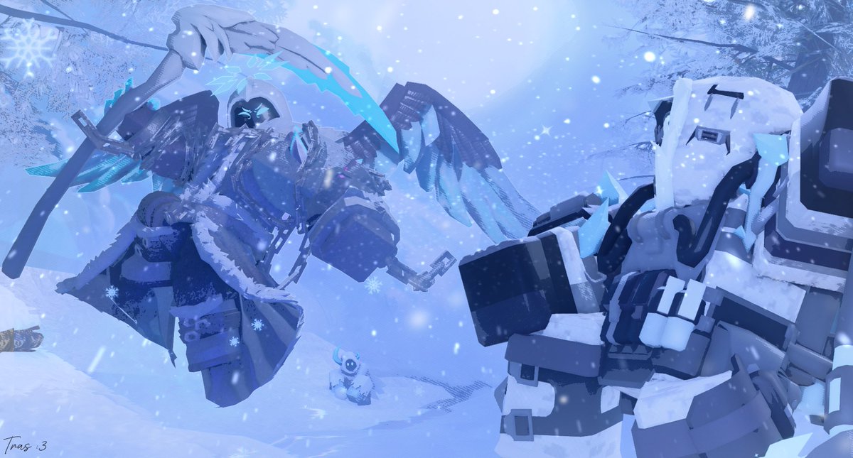 TrashyTras's tweet image. Thus spirit.. is quite frosty.. 👀
#robloxart #tds #towerdefensesimulator