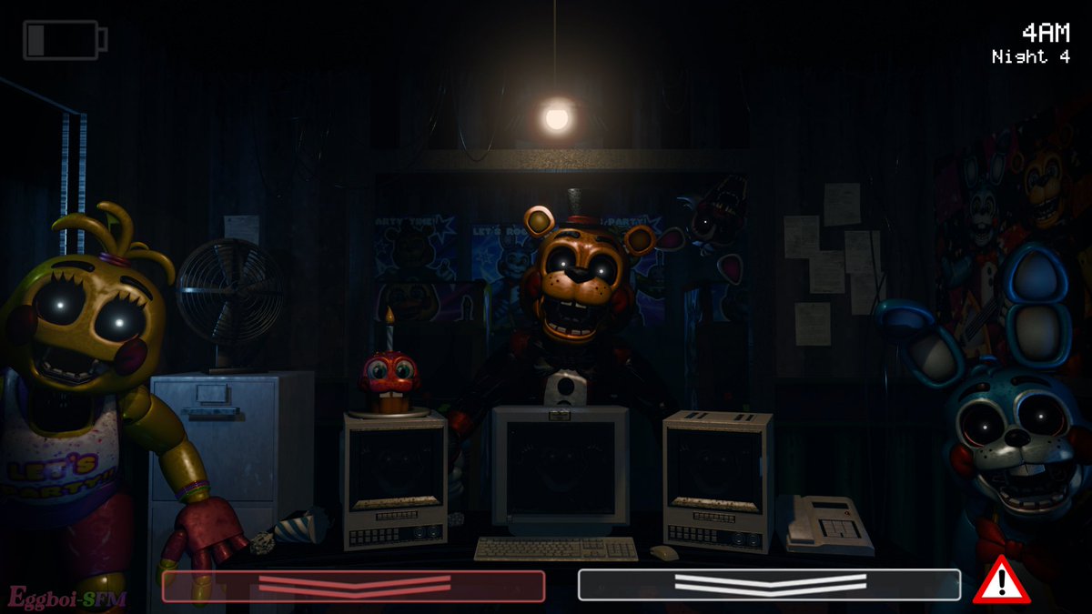Eggboi_SFM's tweet image. Blender 4.1

In honor of fnaf2 releasing today, i threw together a little stylized office for my toys!

I saw the movie last night at an amc premiere event and I absolutely loved it! Hope you guys enjoy, and get to see the movie without any spoilers like I did!