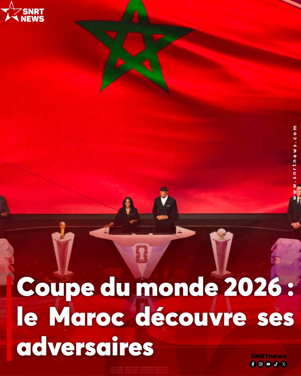Le grand jour est arrivé. Lors de la  cérémonie de tirage au sort, tenue le vendredi 5 décembre 2025 au John  F. Kennedy Center for the Performing Arts à Washington DC, la planète  football a retenu son souffle. Les groupes de la première phase de la  Coupe du monde 2026 ont été