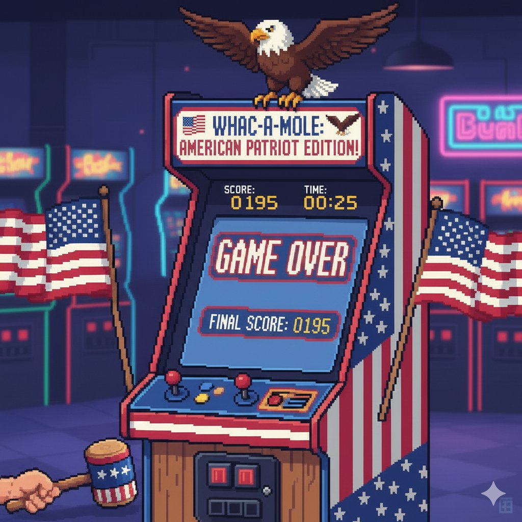 parakun1970's tweet photo. Take a trip down memory lane with Whack-a-Mole
Though in this game, the moles have turned into hedgehogs, and the hammer has become an eagle
#GameDev #IndieGame #Arcade #RoutineTootin https://t.co/rpNaKT0bzX