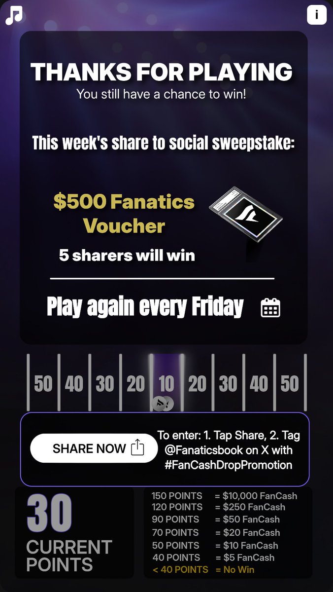 TAPin2win's tweet photo. Play the #FanCashDropPromotion today
https://t.co/sJ9ltUcddJ https://t.co/OM7ysbCbOS