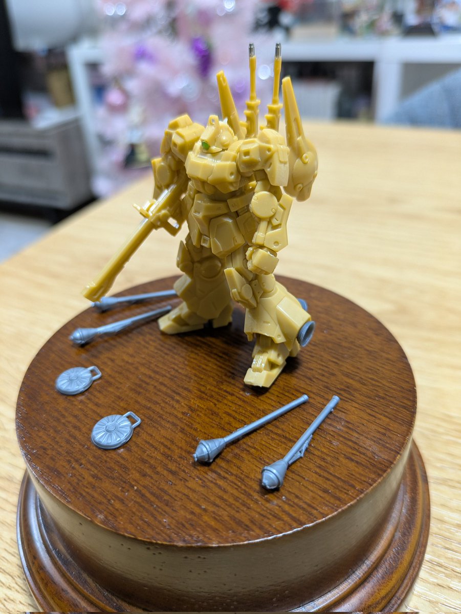 ガンダム・アーティファクトのリック・ディアスに追加武装☝️パンツァーファウストと地雷DEATH👍