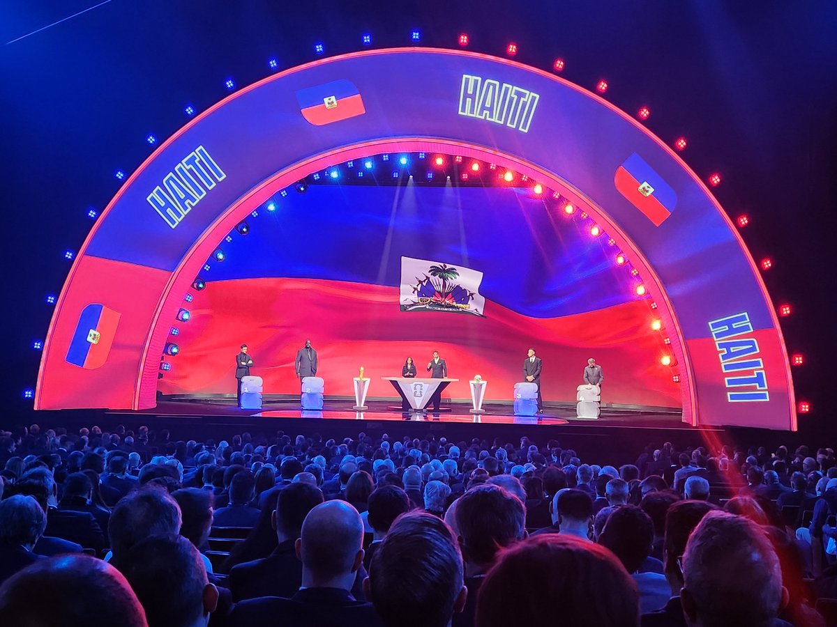 jpehaiti's tweet image. 🇭🇹Haïti tonbe nan Gwoup C a ak
Brezil 🇧🇷
Maròk 🇲🇦
Ekòs 🏴󠁧󠁢󠁳󠁣󠁴󠁿
#Alassssooooooooo 🔥✊🏿⚽️