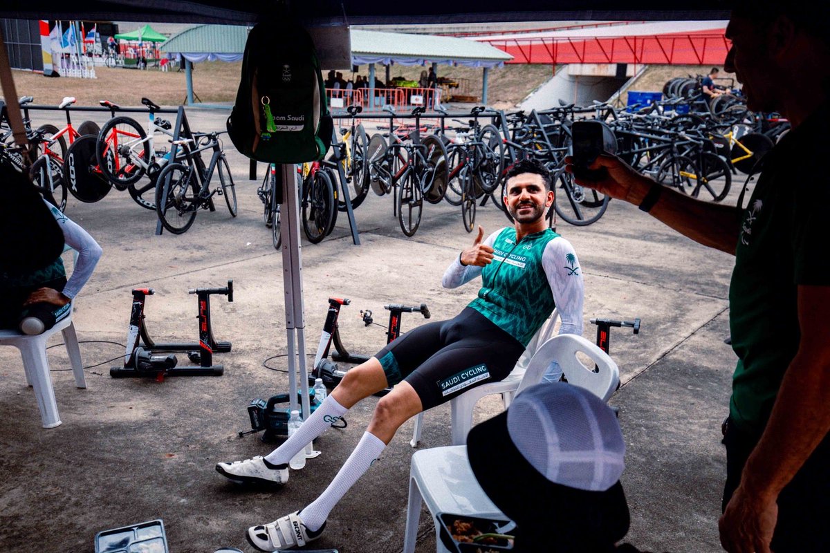 الدراج عباس الهاشم (C1) يحصد الميدالية البرونزية للأخضر السعودي في افتتاح المشاركة الآسيوية! 🥉🇸🇦
المركز الثالث في سباق الكيلو 👏