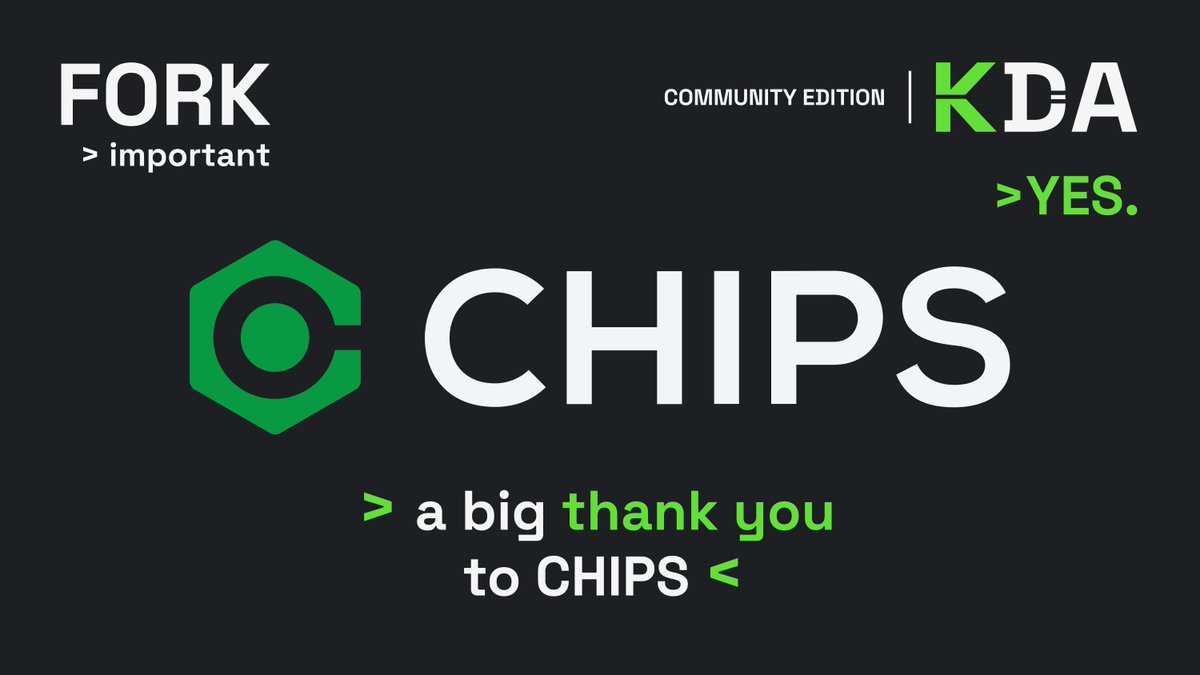 🔥 Massive shoutout to <a href="/Chips_Finance/">Chips</a> ! 

Thank you <a href="/DamnLuckyOne/">DamnLucky Chips KDA</a> , <a href="/ChipsCEO/">James / CEO Chips / PhoenixForge</a> , and Todd for the team's visionary support since day zero. Here's to building the future, together. 

🚀 #Teamwork

Power Up Your DeFi Game on #Kadena &amp; Earn $BTC, $LTC, $DOGE, &amp; $KDA