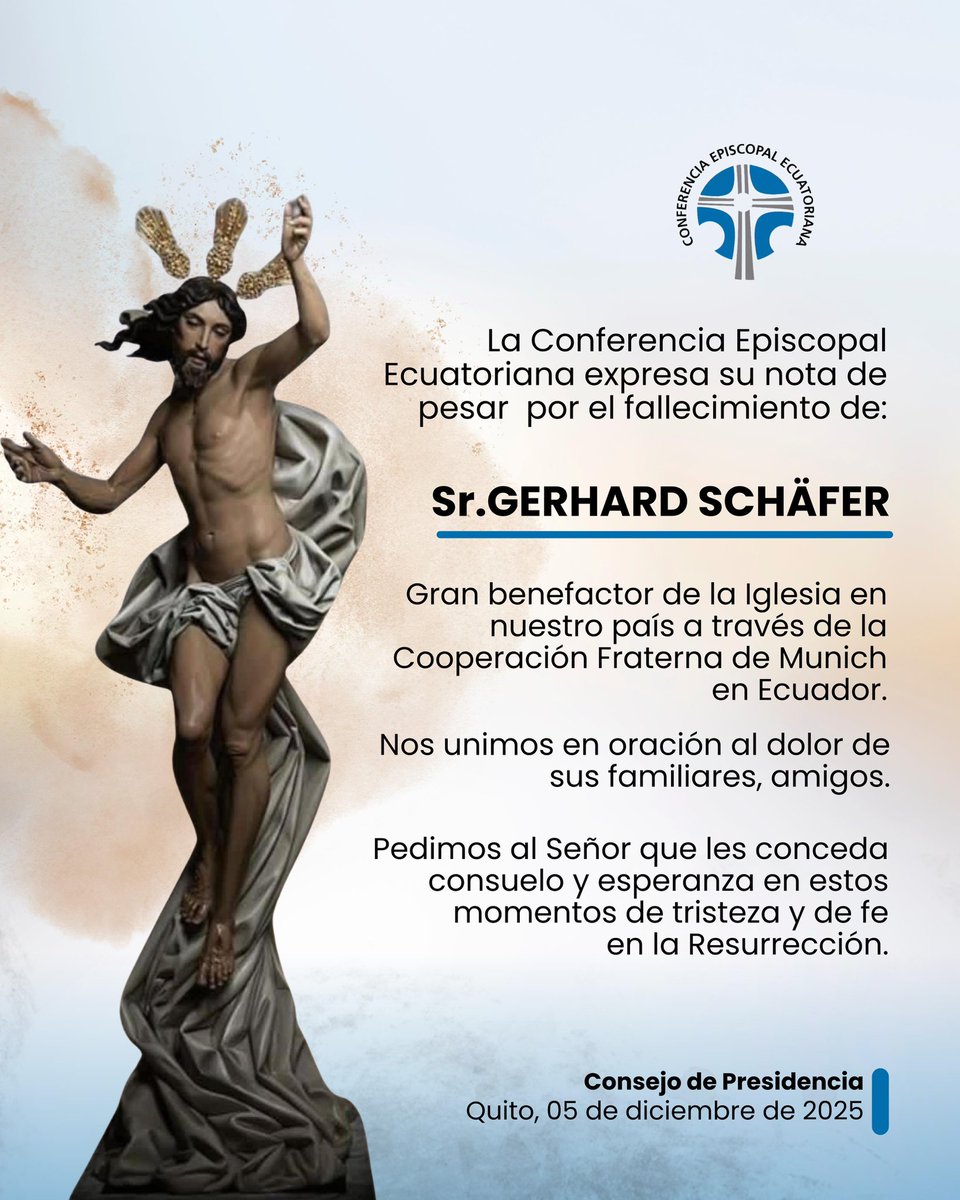 Conferencia Episcopal Ecuatoriana tweet media