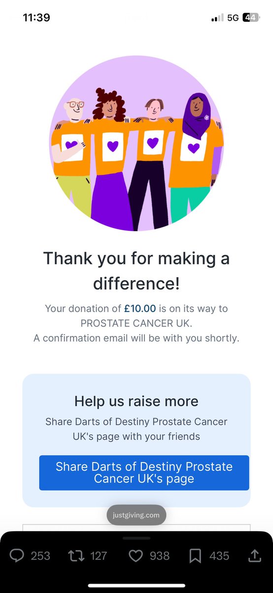 CB0YL3's tweet photo. @paddypower @ProstateUK https://t.co/gUbUGLxrzF