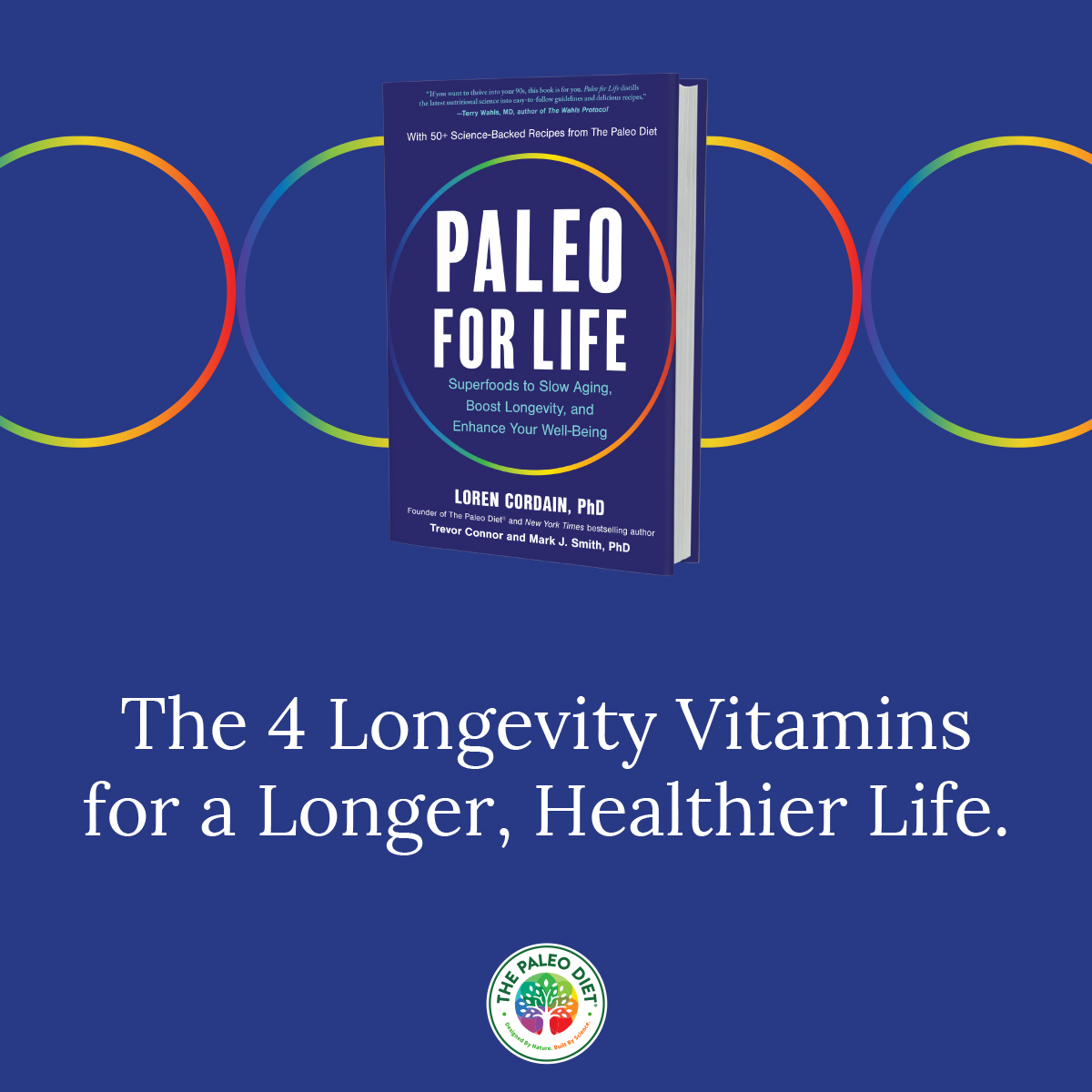 Studies show that people who supplement the most don't live as long. Paleo for Life reveals how a nutrient-dense diet can ensure you're getting the 4 key longevity vitamins.

thepaleodiet.com/four-key-longe…