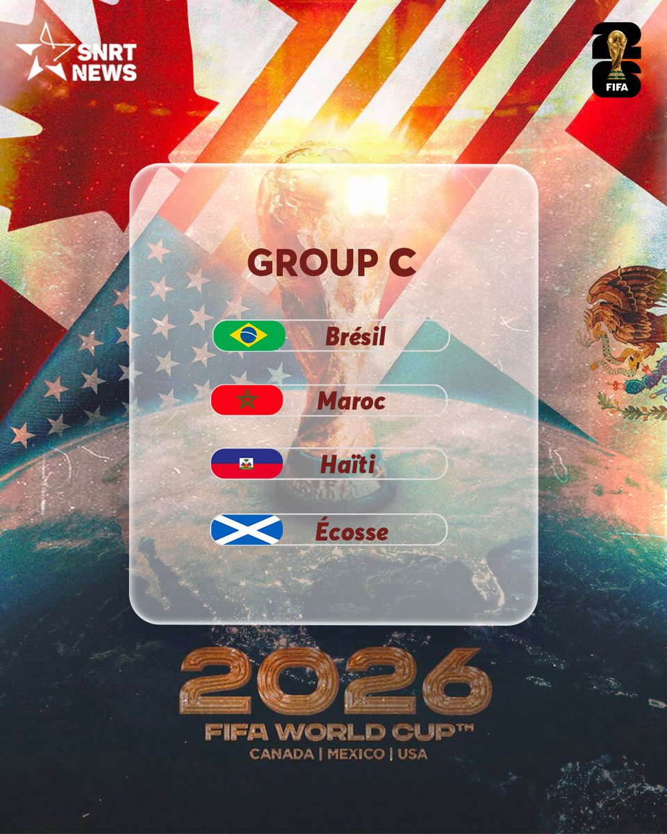Le grand jour est arrivé. Lors de la  cérémonie de tirage au sort, tenue le vendredi 5 décembre 2025 au John  F. Kennedy Center for the Performing Arts à Washington DC, la planète  football a retenu son souffle. Les groupes de la première phase de la  Coupe du monde 2026 ont été