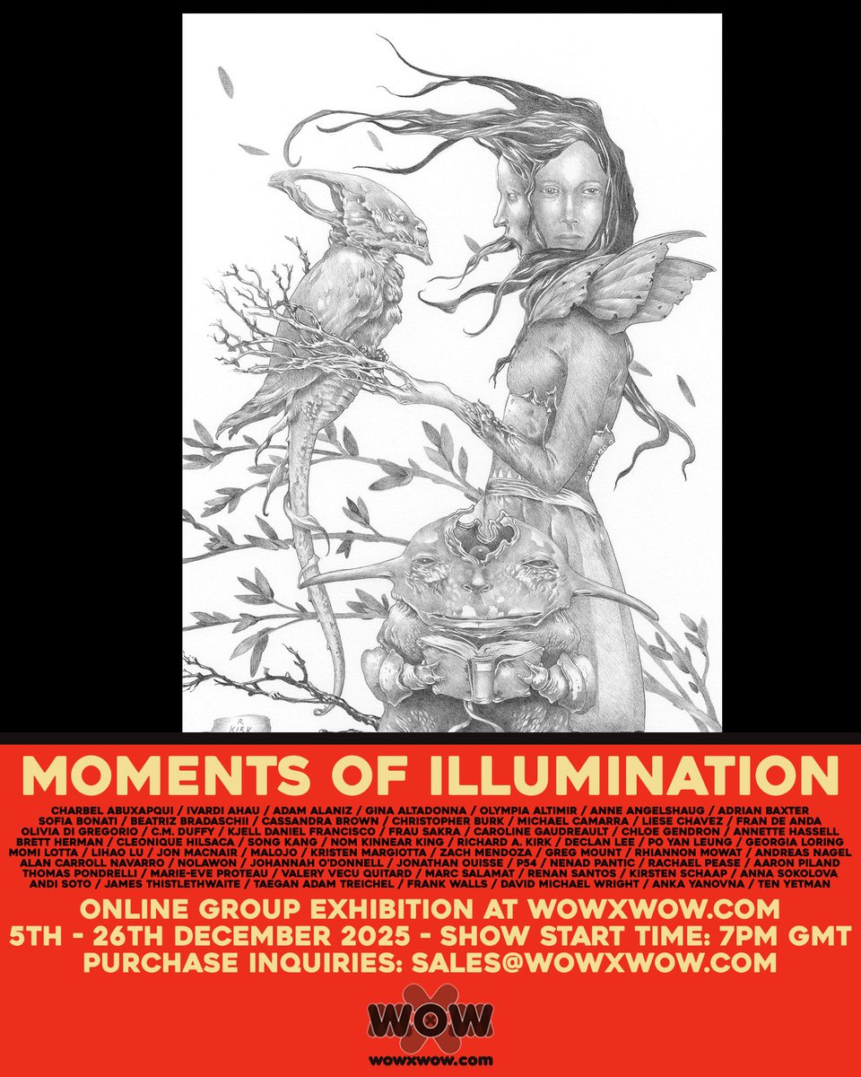 Lost_Machine's tweet image. Excited to be showing next to so many great artists! My last show of 2025. Check it out!