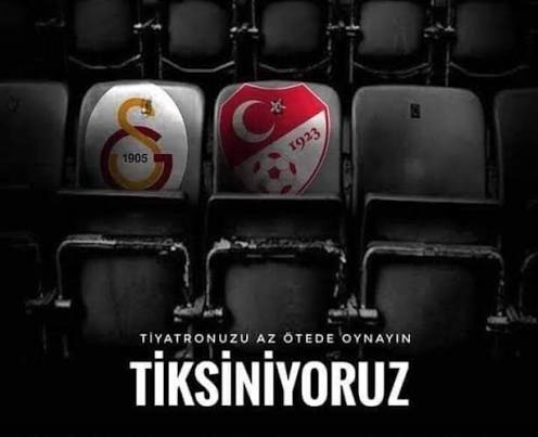 Gitmeyin abi maça falan !

Bu ligi izlemeyin!

Şampiyon belli !

Düşecekler belli !

Burası bir tiyatro !
Burası bir sirk !
Hepimizi kandırıyorlar !
Bu tiyatronun figüranı olmayalım artık !

İzlemeyin Türk Futbolunu!