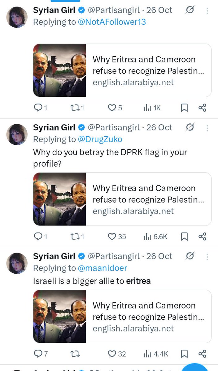 EliasAmare's tweet photo. Prof. James Petras railed against “anti-#imperialism of the fools. Similarly, there's “anti-imperialism of the spooks.” Worst, there's what we witness over soc. media “anti-imperialism of the grifters”.
#Eritrea is #sovereign and NOT a #neocolonial puppet state.
#HandsOffEritrea https://t.co/XHXZCd97Ms