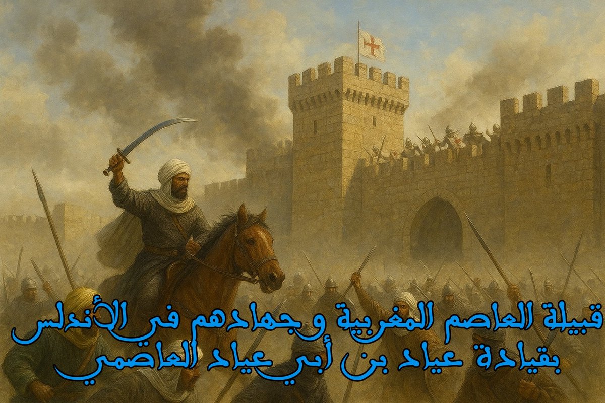 hicham678904's tweet photo. #ثريد:
قبيلة العاصم المغربية و جهادهم في الأندلس بقيادة عياد بن أبي عياد العاصمي ضد القشتاليين https://t.co/UQHQtwreTu